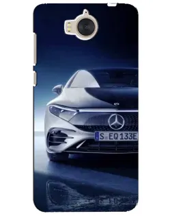Чехол для Huawei Y5 2017 (MYA) с картинкой «Mercedes EQ — будущее»
