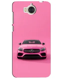 Чехол для Huawei Y5 2017 (MYA) с картинкой «Розовый Mercedes AMG» Чехол для Huawei Y5 2017 (MYA) с картинкой «Розовый Mercedes AMG»