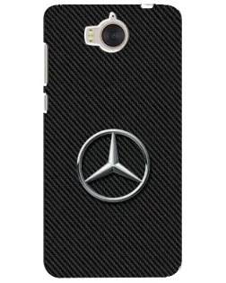 Чехол для Huawei Y5 2017 (MYA) с картинкой «Карбоновый Mercedes стиль» Чехол для Huawei Y5 2017 (MYA) с картинкой «Карбоновый Mercedes стиль»