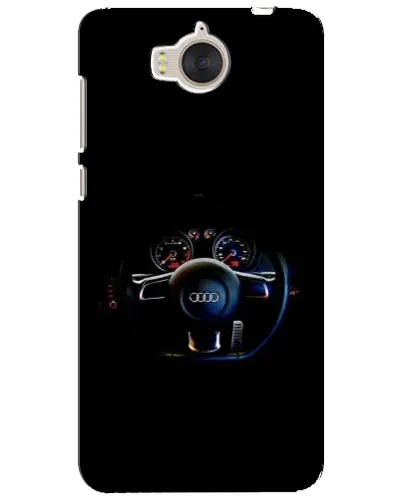 Чехол для Huawei Y5 2017 (MYA) с картинкой «Салон Audi — руль» Чехол для Huawei Y5 2017 (MYA) с картинкой «Салон Audi — руль»
