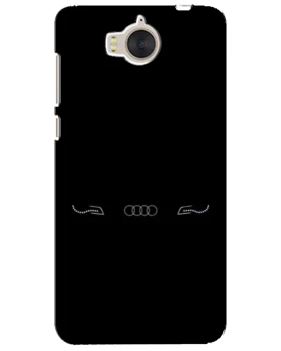 Чехол для Huawei Y5 2017 (MYA) с картинкой «Audi — световой подпись» Чехол для Huawei Y5 2017 (MYA) с картинкой «Audi — световой подпись»