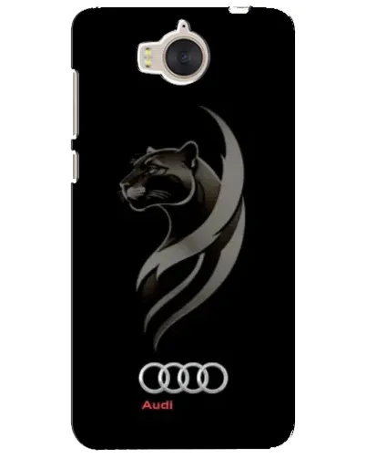 Чехол для Huawei Y5 2017 (MYA) с картинкой «Графика — пантера и Audi» Чехол для Huawei Y5 2017 (MYA) с картинкой «Графика — пантера и Audi»