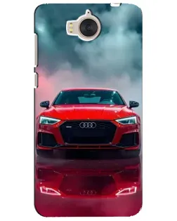 Чехол для Huawei Y5 2017 (MYA) с картинкой «Audi RS — красный стиль»