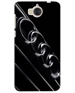 Чехол для Huawei Y5 2017 (MYA) с картинкой «Audi — абстрактные кольца»