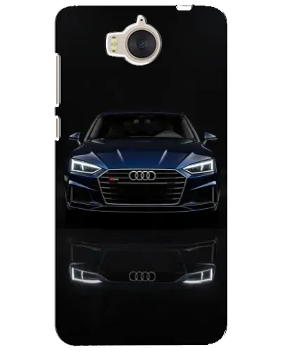 Чехол для Huawei Y5 2017 (MYA) с картинкой «Audi — ночное отражение» Чехол для Huawei Y5 2017 (MYA) с картинкой «Audi — ночное отражение»