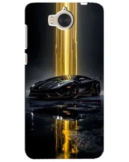 Чехол для Huawei Y5 2017 (MYA) с картинкой «Ночной Lamborghini драйв»