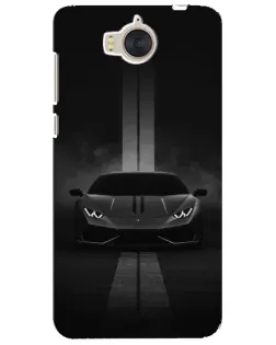 Чехол для Huawei Y5 2017 (MYA) с картинкой «Lamborghini симметрия дорог»