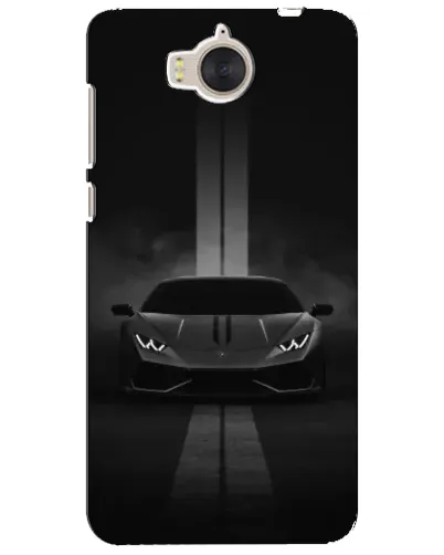 Чехол для Huawei Y5 2017 (MYA) с картинкой «Lamborghini симметрия дорог»
