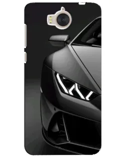 Чехол для Huawei Y5 2017 (MYA) с картинкой «Lamborghini фары детализация»