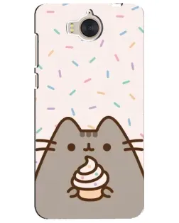 Чехол для Huawei Y5 2017 (MYA) с картинкой «Пушин с кексом» Чехол для Huawei Y5 2017 (MYA) с картинкой «Пушин с кексом»