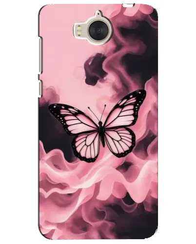 Чехол для Huawei Y5 2017 (MYA) с картинкой «Бабочка в дыму» Чехол для Huawei Y5 2017 (MYA) с картинкой «Бабочка в дыму»