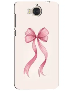 Чехол для Huawei Y5 2017 (MYA) с картинкой «Розовый бант»