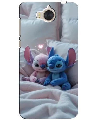 Чехол для Huawei Y5 2017 (MYA) с картинкой «Плюшевые Стич Ангел» Чехол для Huawei Y5 2017 (MYA) с картинкой «Плюшевые Стич Ангел»