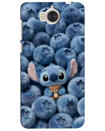 Чехол для Huawei Y5 2017 (MYA) с картинкой «Стич и голубика» Чехол для Huawei Y5 2017 (MYA) с картинкой «Стич и голубика»