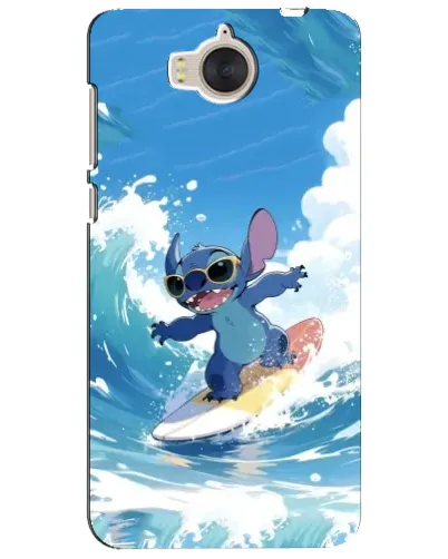 Чехол для Huawei Y5 2017 (MYA) с картинкой «Стич на волне» Чехол для Huawei Y5 2017 (MYA) с картинкой «Стич на волне»