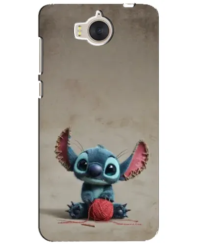 Чехол для Huawei Y5 2017 (MYA) с картинкой «Стич на коричневом фоне» Чехол для Huawei Y5 2017 (MYA) с картинкой «Стич на коричневом фоне»