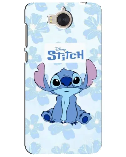 Чехол для Huawei Y5 2017 (MYA) с картинкой «Stitch среди цветов» Чехол для Huawei Y5 2017 (MYA) с картинкой «Stitch среди цветов»