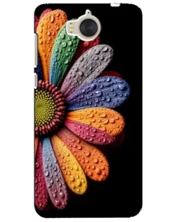 Чехол для Huawei Y5 2017 (MYA) с картинкой «Радужный цветок»