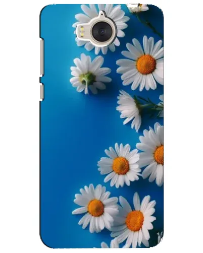 Чехол для Huawei Y5 2017 (MYA) с картинкой «Белоснежные маргаритки»