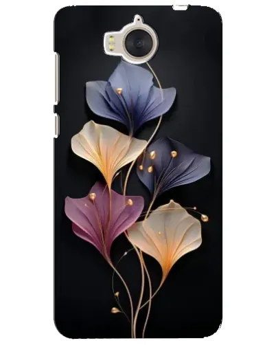 Чехол для Huawei Y5 2017 (MYA) с картинкой «Лиловые цветы грации»