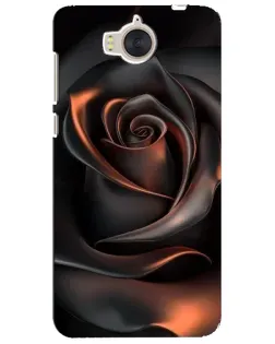 Чехол для Huawei Y5 2017 (MYA) с картинкой «Шелковая черная роза»