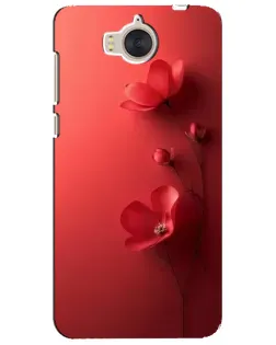 Чехол для Huawei Y5 2017 (MYA) с картинкой «Маковые соцветия»