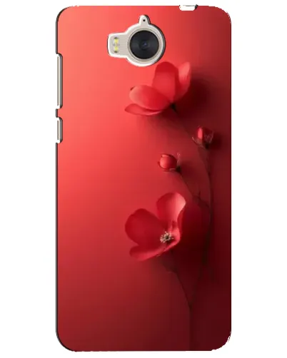 Чехол для Huawei Y5 2017 (MYA) с картинкой «Маковые соцветия»