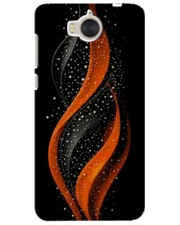 Чехол для Huawei Y5 2017 (MYA) с картинкой «Огненная звездная волна»