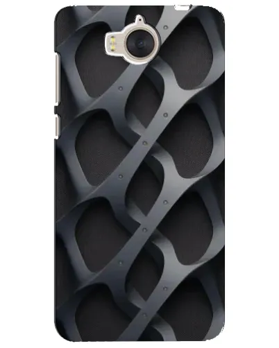 Чехол для Huawei Y5 2017 (MYA) с картинкой «Объемное серое плетение» Чехол для Huawei Y5 2017 (MYA) с картинкой «Объемное серое плетение»