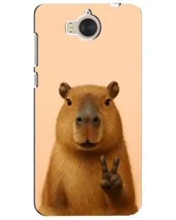 Чехол для Huawei Y5 2017 (MYA) с картинкой «Капибара виктория» Чехол для Huawei Y5 2017 (MYA) с картинкой «Капибара виктория»