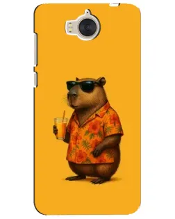 Чехол для Huawei Y5 2017 (MYA) с картинкой «Капибара на отдыхе» Чехол для Huawei Y5 2017 (MYA) с картинкой «Капибара на отдыхе»