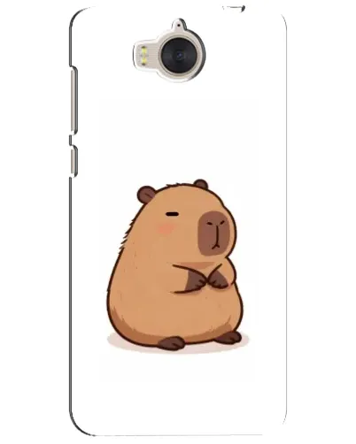 Чехол для Huawei Y5 2017 (MYA) с картинкой «Толстенькая капибара»