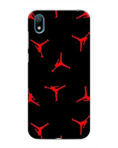 Чехол для Huawei Y5 2019 с картинкой «Jordan Red Pattern»