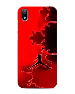 Чехол для Huawei Y5 2019 с картинкой «Jordan Red Smoke»