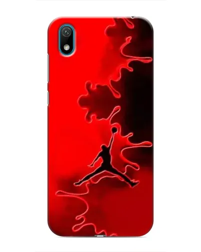 Чехол для Huawei Y5 2019 с картинкой «Jordan Red Smoke»