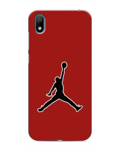 Чехол для Huawei Y5 2019 с картинкой «Jordan Red Back»