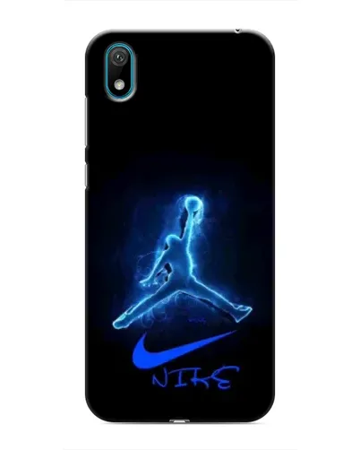 Чехол для Huawei Y5 2019 с картинкой «Jordan Neon Blue»