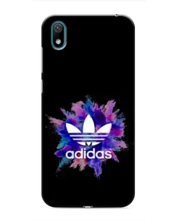 Чехол для Huawei Y5 2019 с картинкой «Взрыв красок Adidas»