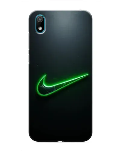 Чехол для Huawei Y5 2019 с картинкой «Неоновый контур Nike» Чехол для Huawei Y5 2019 с картинкой «Неоновый контур Nike»