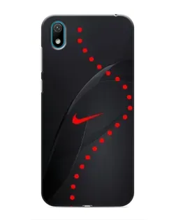 Чехол для Huawei Y5 2019 с картинкой «Абстрактный дизайн Nike»