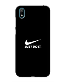 Чехол для Huawei Y5 2019 с картинкой «Минимализм от Nike»