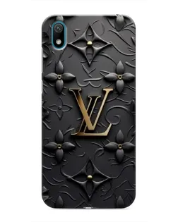 Чехол для Huawei Y5 2019 с картинкой «Кожаная текстура LV»