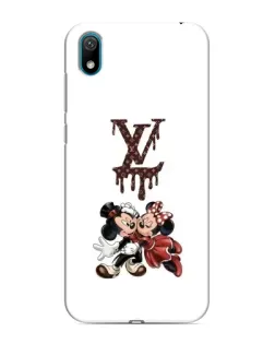 Чехол для Huawei Y5 2019 с картинкой «LV и Микки Маус»