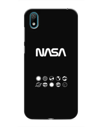 Чехол для Huawei Y5 2019 с картинкой «NASA — технический принт» Чехол для Huawei Y5 2019 с картинкой «NASA — технический принт»
