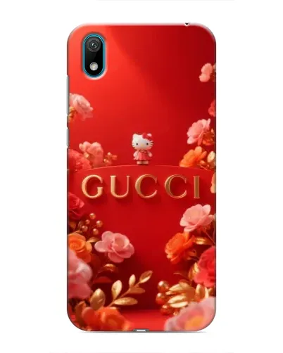 Чехол для Huawei Y5 2019 с картинкой «Gucci — золотой сад»