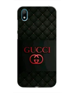Чехол для Huawei Y5 2019 с картинкой «Gucci — стеганый черный»