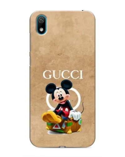 Чехол для Huawei Y5 2019 с картинкой «Микки Маус Gucci — крафт»