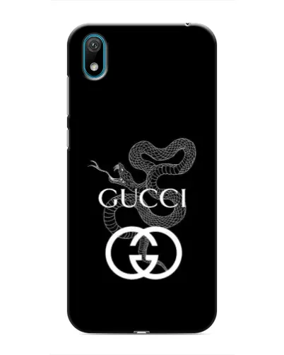 Чехол для Huawei Y5 2019 с картинкой «Gucci — серебряная змея»