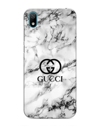 Чехол для Huawei Y5 2019 с картинкой «Gucci — мраморный шик»