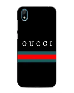 Чехол для Huawei Y5 2019 с картинкой «Gucci — красный пояс»